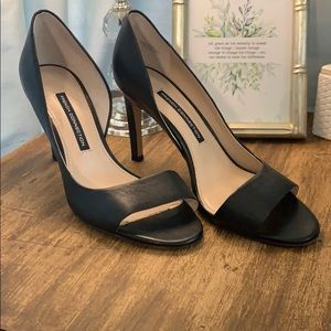 French Connection Classic Peep Toe Heels